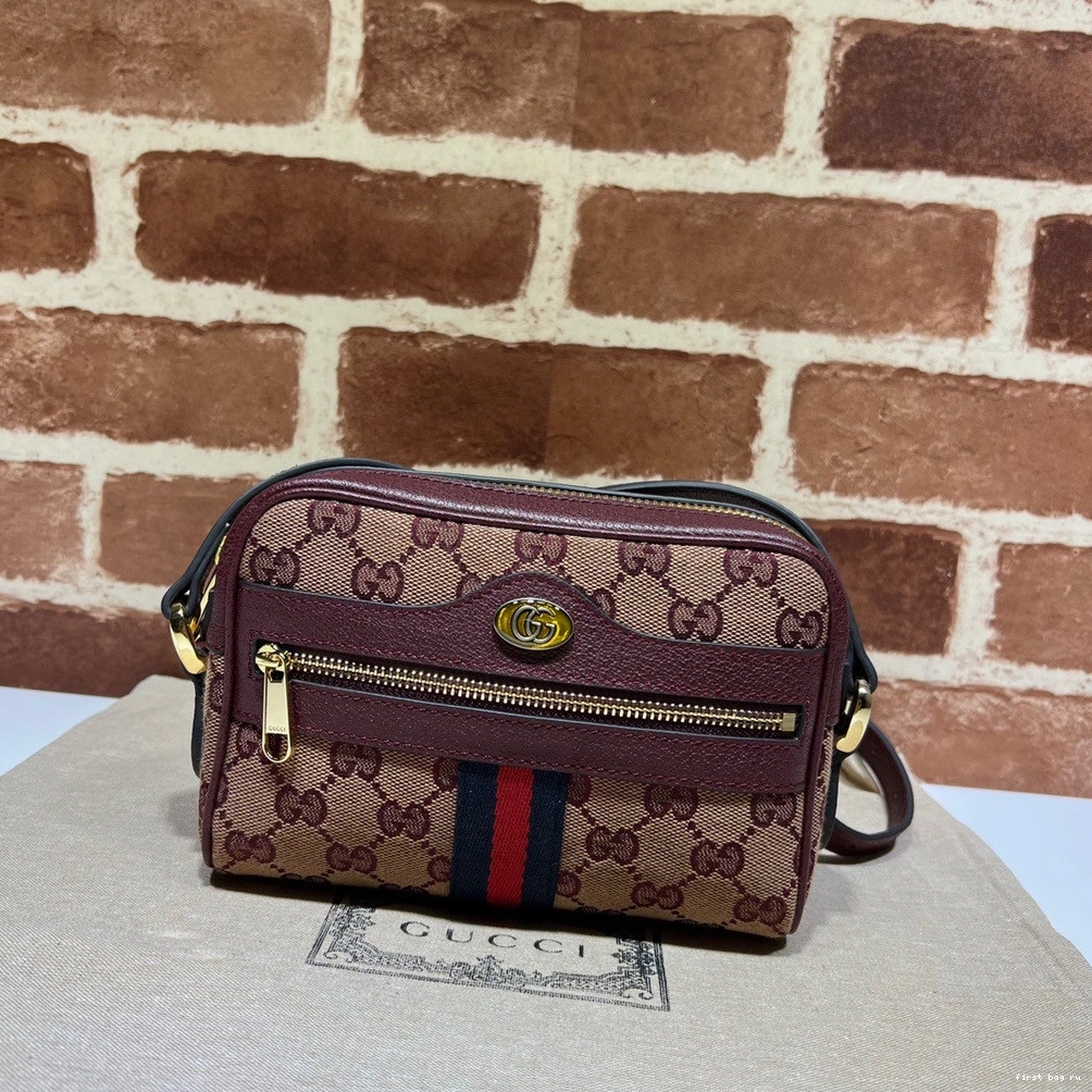 First bag ru Mini Suede GUCCI Bag Ophidia 0726